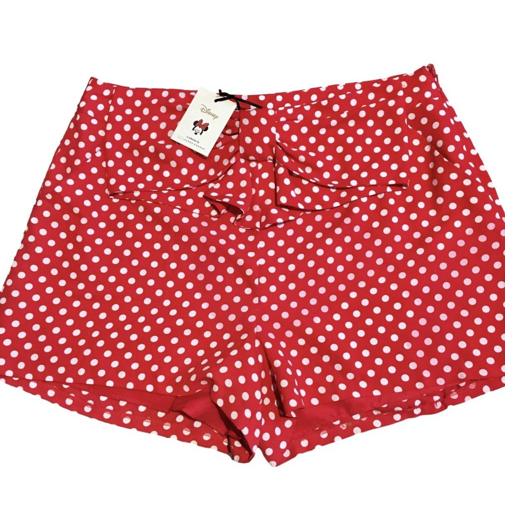 Disney by Lauren C Minnie Mouse Shorts - XL - NWT